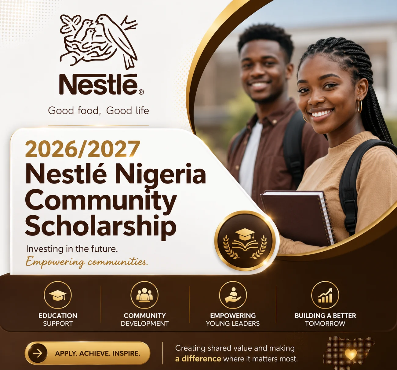 Nestlé Nigeria Community Scholarship Programme 2026: Everything You Need to Know