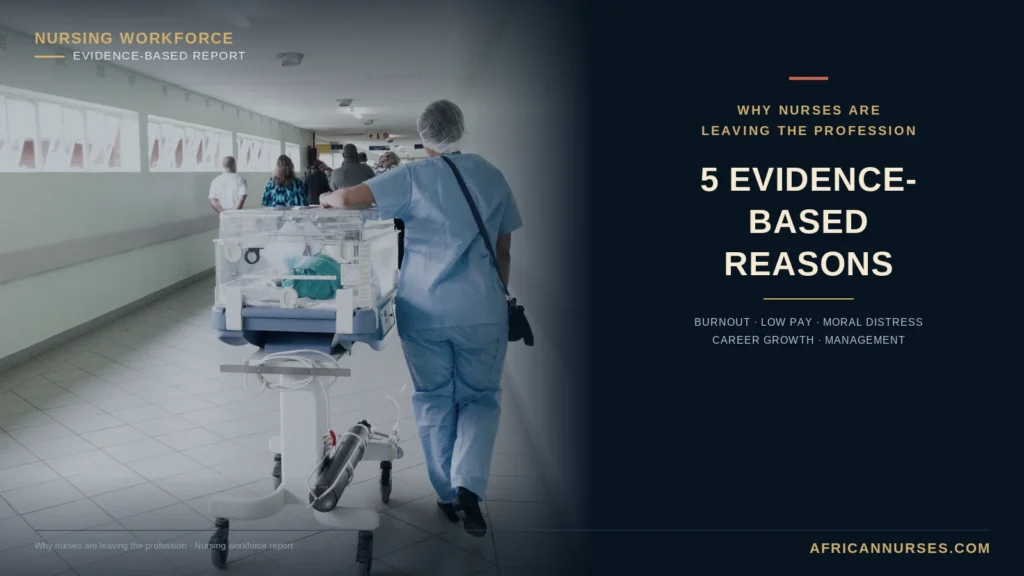 Why Nurses Are Leaving the Profession: 5 Evidence-Based Reasons